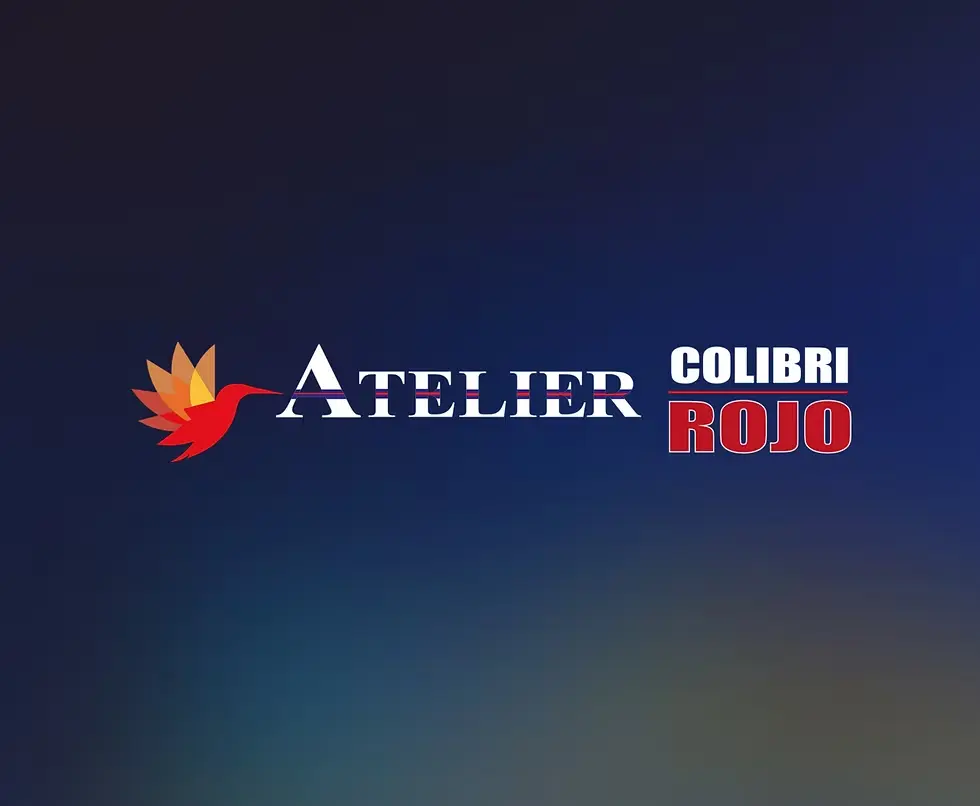Logo Atelier Colibrí Rojo